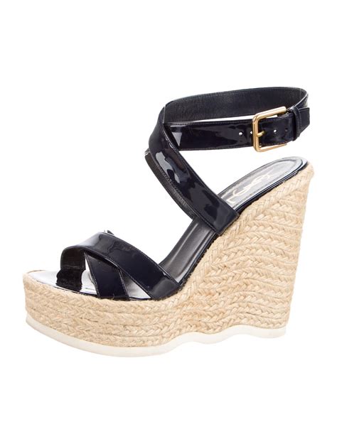 ysl wedges sale|ysl wedge shoes.